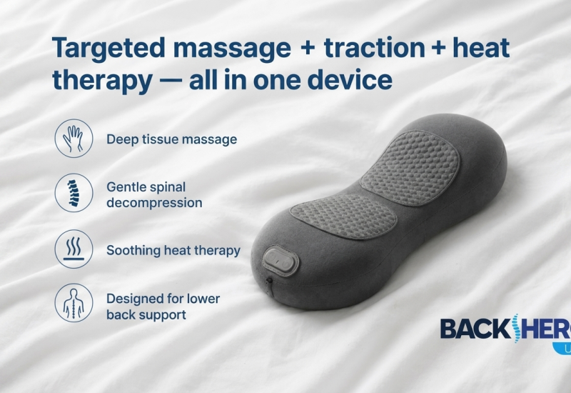 Back Hero USA Introduces Triple Fusion Back Massager — A Three-in-One At-Home Solution for Back Pain and Muscle Tension